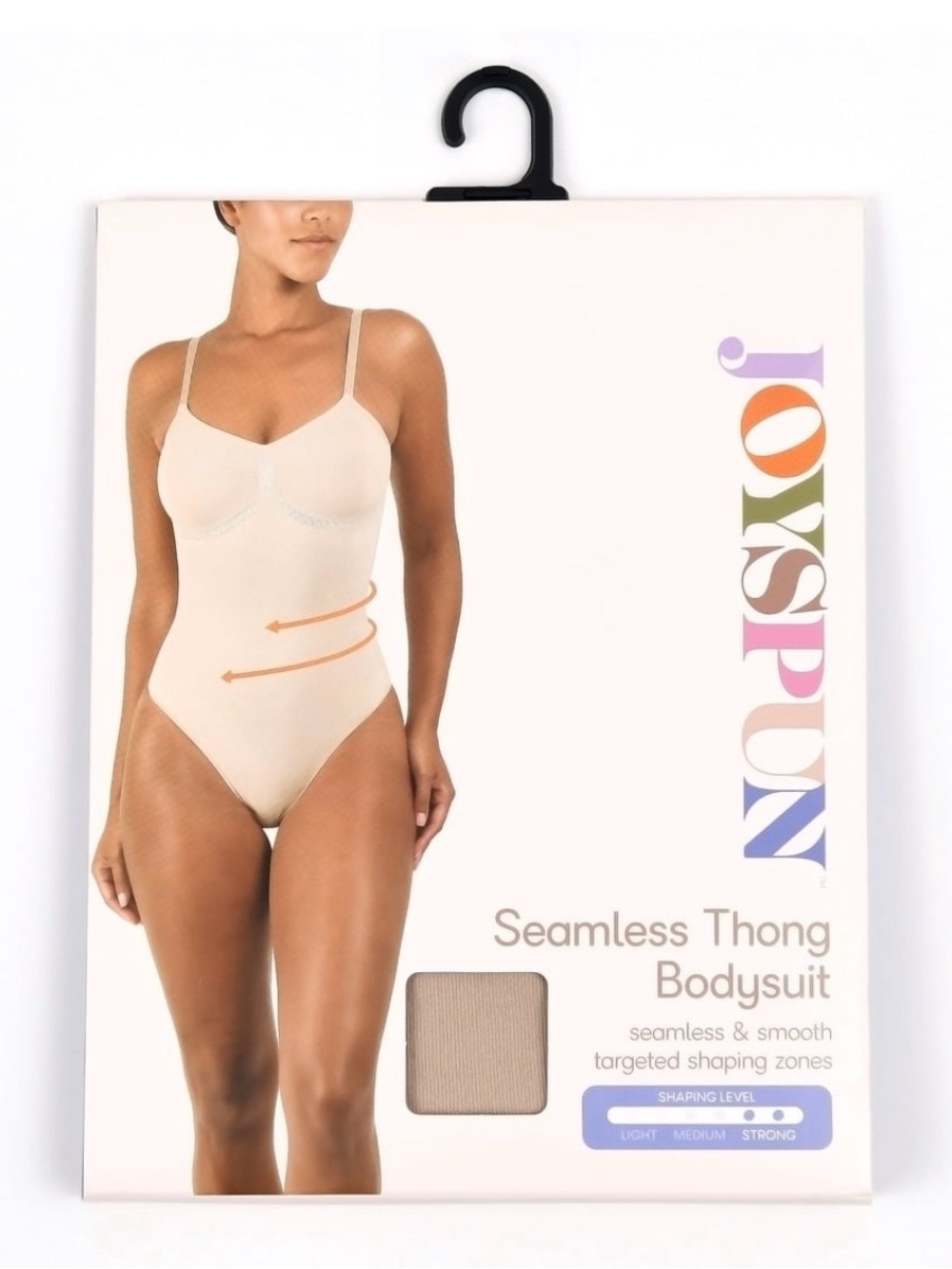 Joyspun Seamless Thong Bodysuit - Beige/Nude